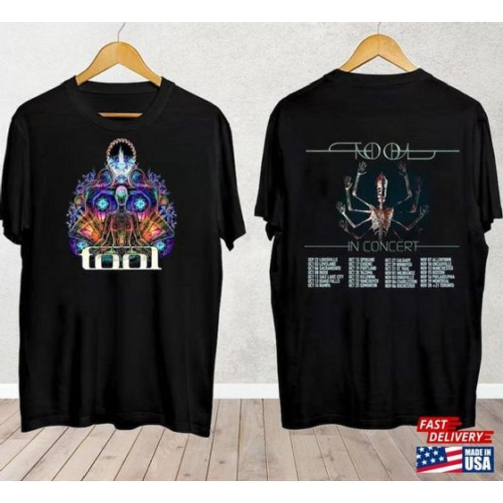 Tool In Concert  Shirt Band Fan Tour 2 Sided Shirt